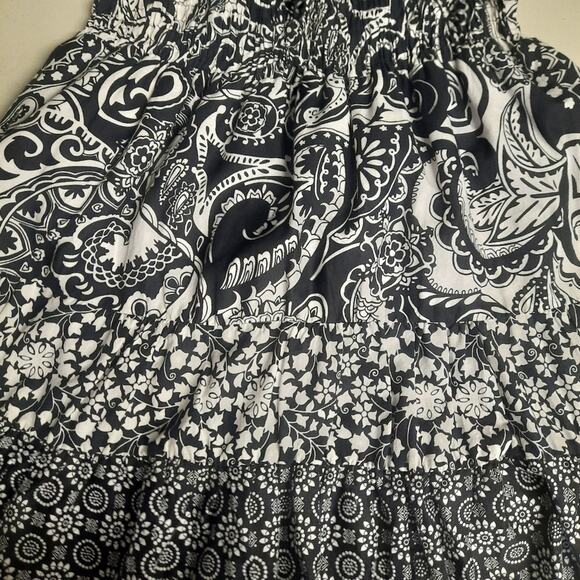 Lots of Love by Speechless black and white boho skirt size Small - Picture 3 of 10